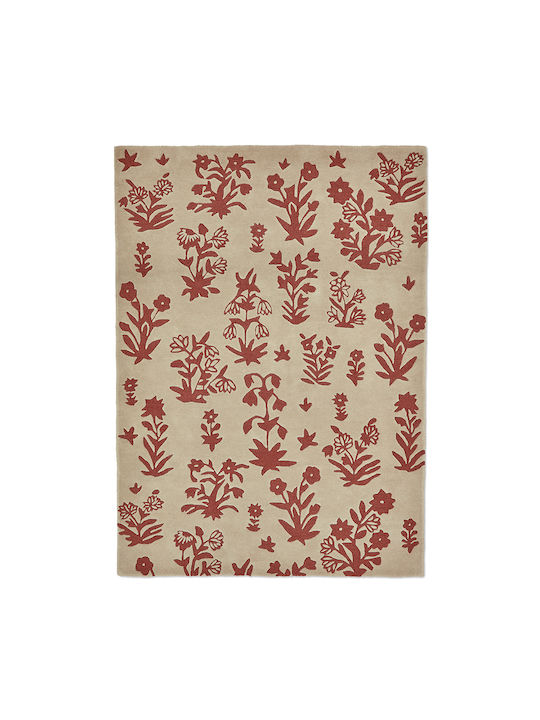 Sanderson Woodland Glade Χειροποίητο 170x240cm Russet Brown