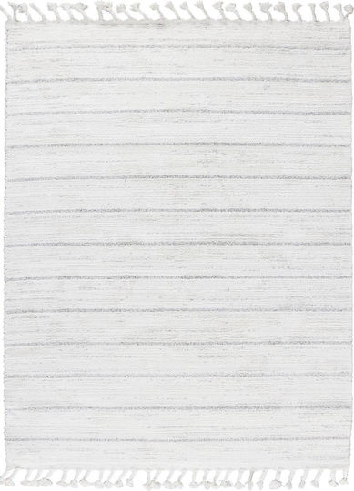 Eurofil Casablanca 3987 Teppich Rechteckig Synthetisch,Polyester/Cotton/Leather L.cream- Grey