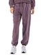 Sweatpants Velvet Purple