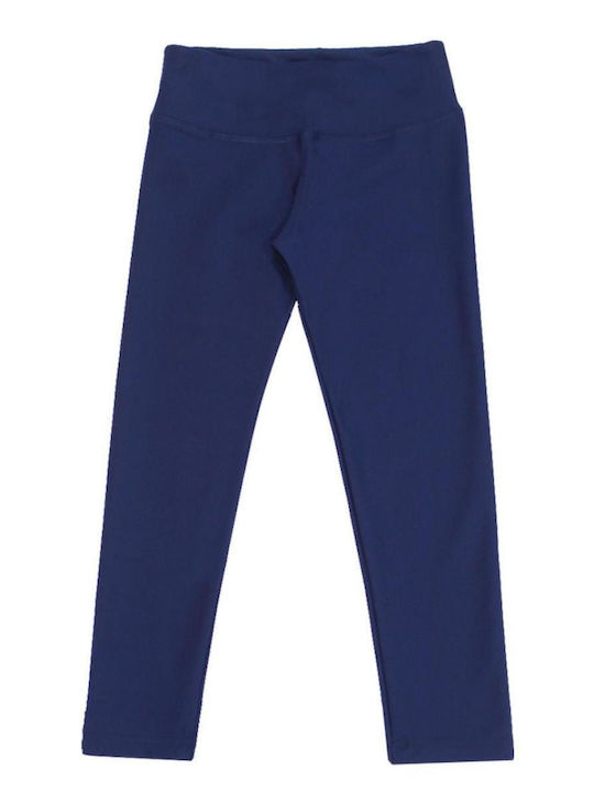 Kids Legging Sports Long Blue