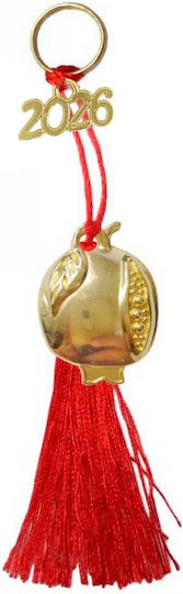 Tatu Moyo Handmade Hanging Lucky Charm Pomegranate Red 2026 14cm 1pcs