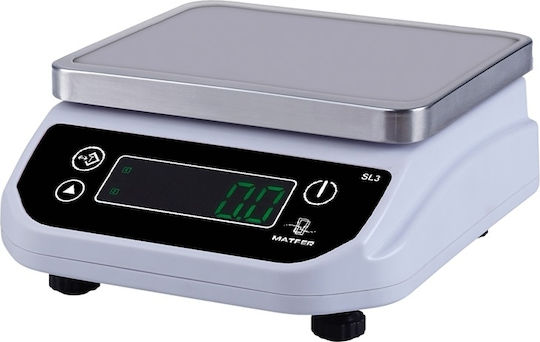 Matfer Precision Commercial Scale with Weighing Capacity of 3kg and Division 2gr