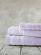 Nima Πετσέτα Προσώπου Allora 50x90εκ. Lilac Βάρους 450gr/m²