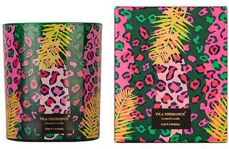 Aromatic Candle Jungletopia Spicy Cypriol Vila Hermanos 200gr