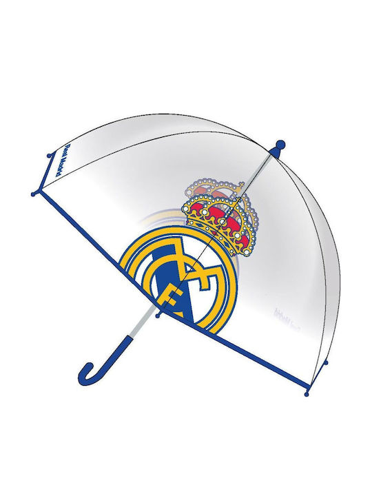 Cerda Παιδική Ομπρέλα Μπαστούνι Umbrella Λευκή με Διάμετρο 45εκ.