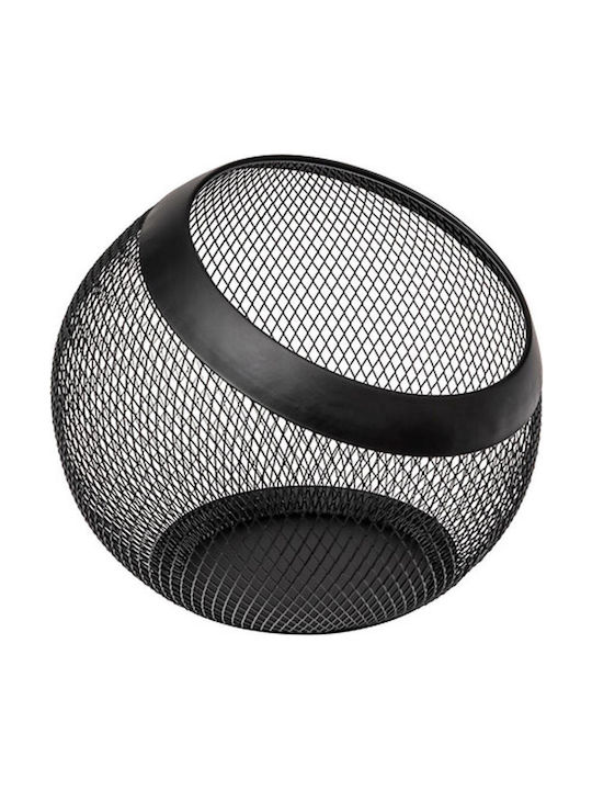 Atmosphera Плодова кошница Метал Черен 24x21бр