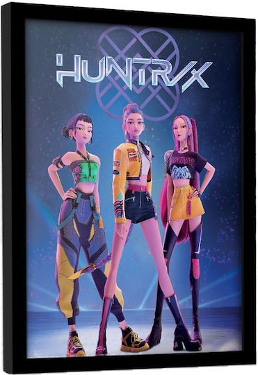 K-pop Demon Hunters Huntrix Αφίσα Κάδρο 31x41cm