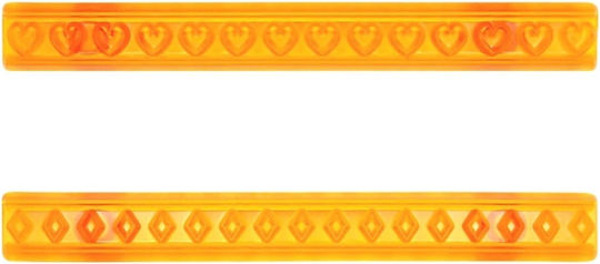 Ribbon Cutter Set "hearts & Diamonds" 2 Pcs Jem