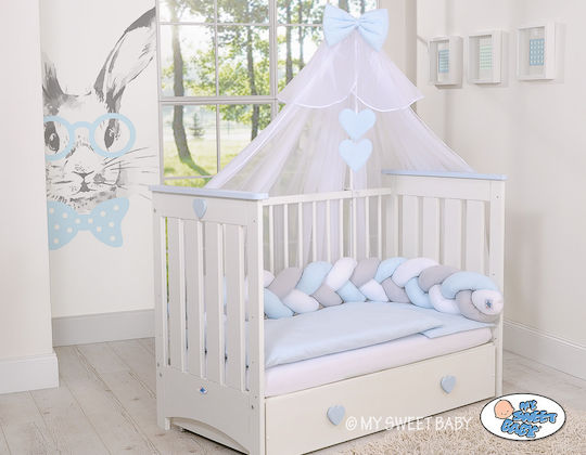 My Sweet Baby Панта Плетена Вътрешен White, Gray, Blue