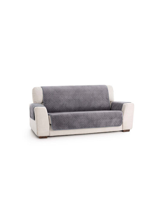 Sofazip Ελαστικό Κάλυμμα Πενταθέσιου Καναπέ Grey 240εκ.
