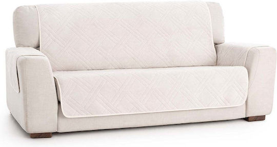 Sofazip Ελαστικό Κάλυμμα Τετραθέσιου Καναπέ Ivory 200εκ.