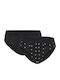 Men's Slips Black 2Pack