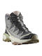 Salomon X Ultra 360 Edge Mid Gtx Women's Hiking Waterproof Boots With Gore-Tex Membrane Gray