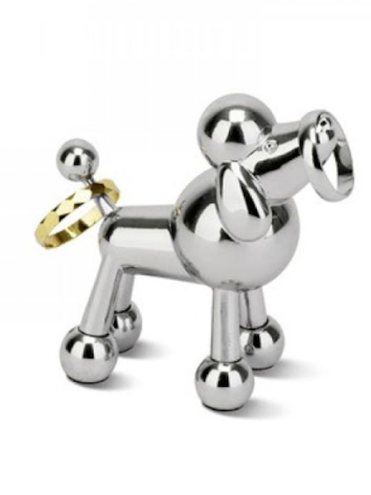 Umbra Βάση Δαχτυλιδιών Poodle Μεταλλική Χρώμιο ...