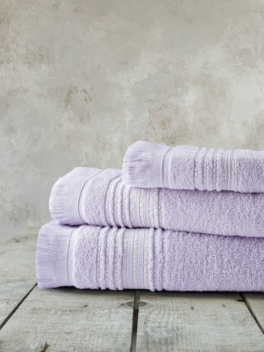 Nima Πετσέτα Χεριών Allora 30x50εκ. Lilac Βάρου...