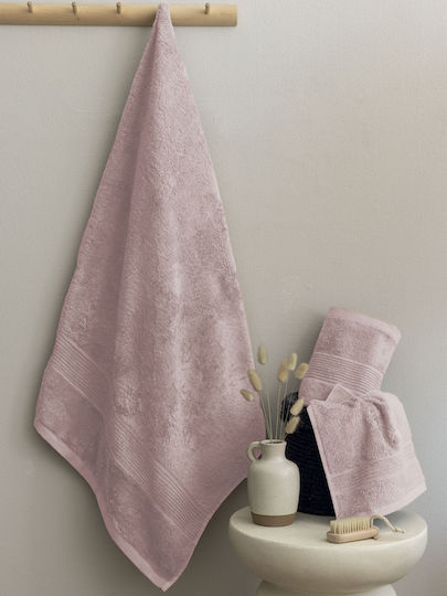 Palamaiki Handtuch Vins 30x50εκ. Rose Gewicht 600gr/m²