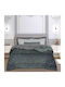 Greenwich Polo Club Duvet Cover with Hollowfiber Filling Queen 240x250cm Essential 3954 Grey 770 GSMGsm 11 togs Togs