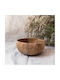 Serving Bowl Round Wooden with Diameter 12cm