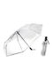 Automatic Umbrella Compact Transparent