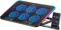 Alcatroz Vendaval S6 RGB Βάση Στήριξης με 6 Ανεμιστήρες Alcatroz Vendaval S6 RGB Βάση Στήριξης με 6 Ανεμιστήρες