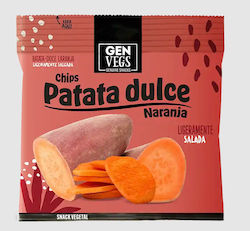 Chipsuri De Cartof Dulce Portocalii Și Roz Sare De Himalaya 45gr