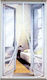 General Trade Door Mosquito Net With Magnetic Clasp White 240x100cm