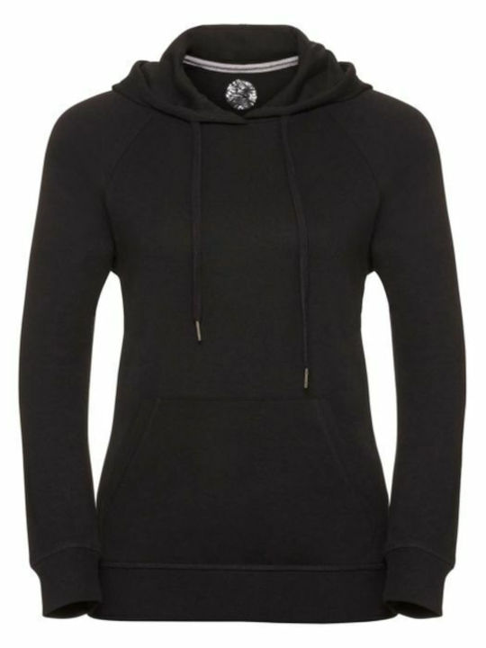 Women's Sweatshirt Hooded Black