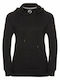 Women's Sweatshirt Hooded Black