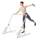 Vevor Ballet Bar Free Portable Bar Home Gym Equipment Abs Arms Strength Cardiopulmonary Exercise Easy To Store Folding Dance Bars Adjustable Height 4 Levels