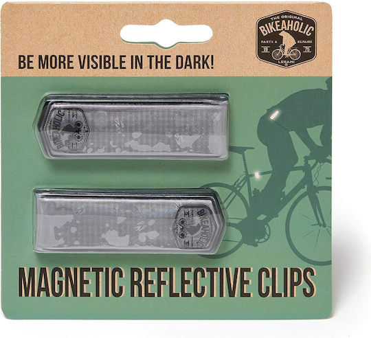 Μαγνητικό Φώς Ανακλαστήρας Ποδηλάτου Magnetic Reflective Clips Ref0001 Legami