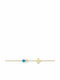 Ekan Kids Bracelet from Gold 14K with Σταυρό