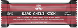 myGreekTaste Premium Raw Protein Bar With Dark Chili Kick Flavour 60gr