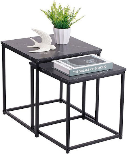 Zigon Set Schwarz Farbe Marmor Zigon Set Schwarz Farbe Marmor