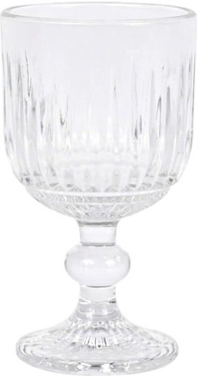 Ankor Set of Glasses White Wine / Water / Cocktail/Drinking made of Glass Stemmed 235ml 6pcs