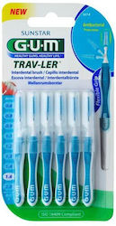GUM Trav-ler Interdental Brushes 1.6mm Light Bl...