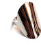 Amalfi Accessories Chevalier Ring made of Steel
