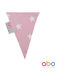 abo Kids Decorative Garland Pink