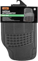 Kaver Μπροστινά 2τμχ Μαύρα
