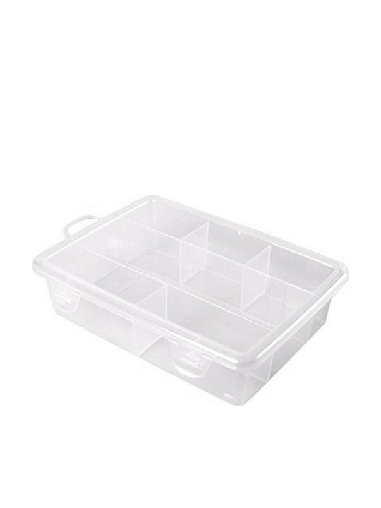 Hega Hogar Plastic Storage Box with Lid 1pcs