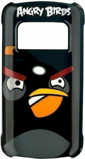 Nokia Angry Birds Задна корица Пластмаса Черен (Nokia C7)