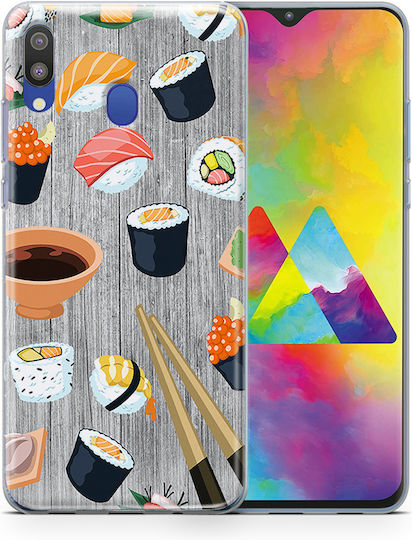 Θήκη Samsung Galaxy M20 Flexible Tpu Sushi Love