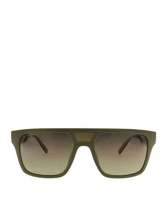 FILA Unisex Sunglasses with Green Frame and Green Lens SFIA13 L64P