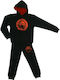 Kids Sweatpants Set Black / Red 2pcs