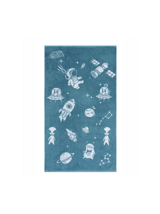 Kentia Baby Body Towel Sirius Blue Weight 450gr/m²