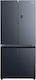 Midea Side-by-Side Kühlschrank 515Es Total NoFrost H191xB83.3xT60cm. Gray MDRM706BIE70