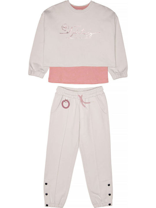 Kinder Sweatpants Set - Jogginganzug Ivory 3Stück
