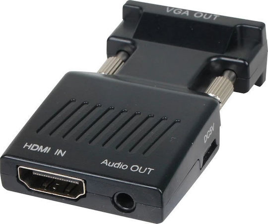VCOM Convertor HDMI feminin în VGA feminin 1buc