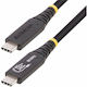 StarTech USB 2.0 Cable USB-C male - USB-C 240W PD Μαύρο 1m 1M-40G-USB4-CABLE