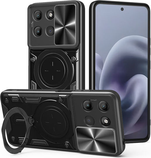 Techsuit Camguard Pro Back Cover Silicon Negru (Moto G86)