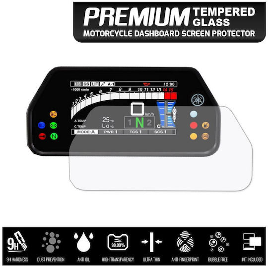 Speedo Angels Προστατευτικό Οργάνων Μοτοσυκλέτας Yamaha MT-09 Διάφανο